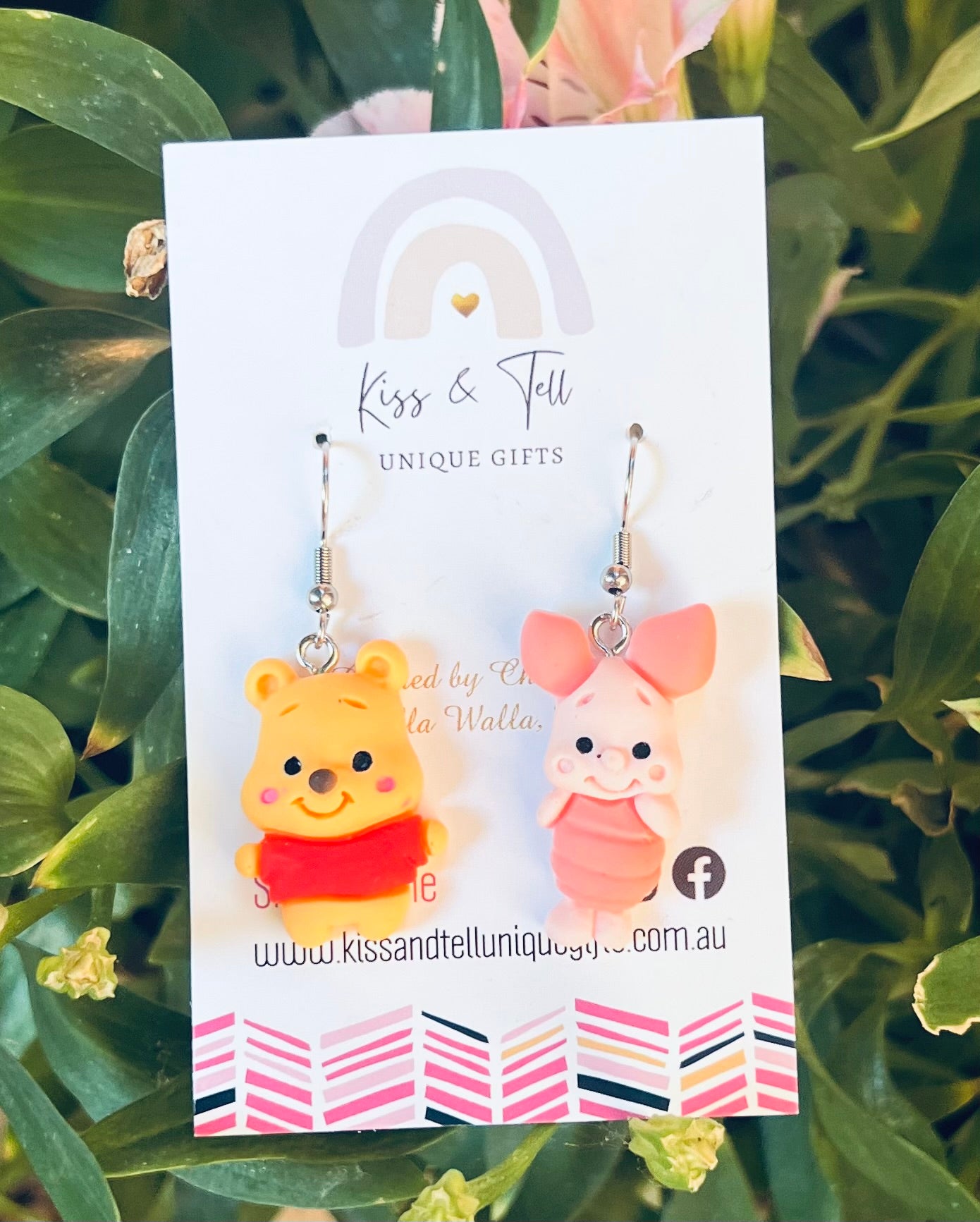 Winnie & Piglet Dangle Earrings